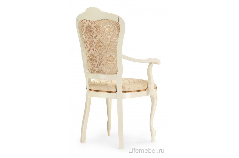 Кресло Руджеро патина золото / бежевый