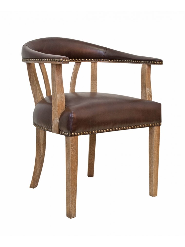 Мягкий стул с подлокотниками Tanner