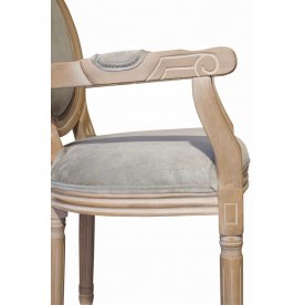Мягкий стул с подлокотниками Volker Arm Grey