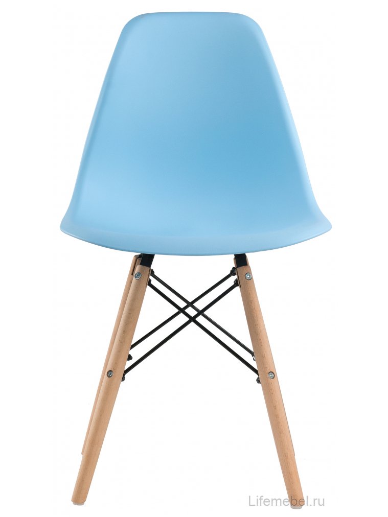 Пластиковый стул Eames PC-015 blue