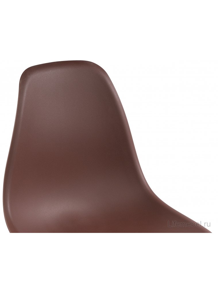 Пластиковый стул Eames PC-015 brown