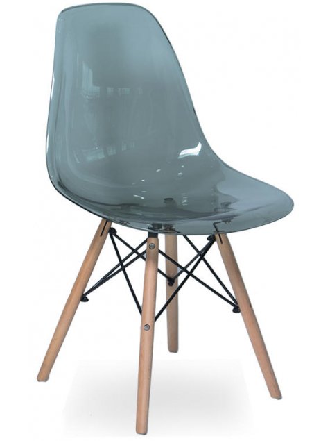 Пластиковый стул SN-1 grey / beech