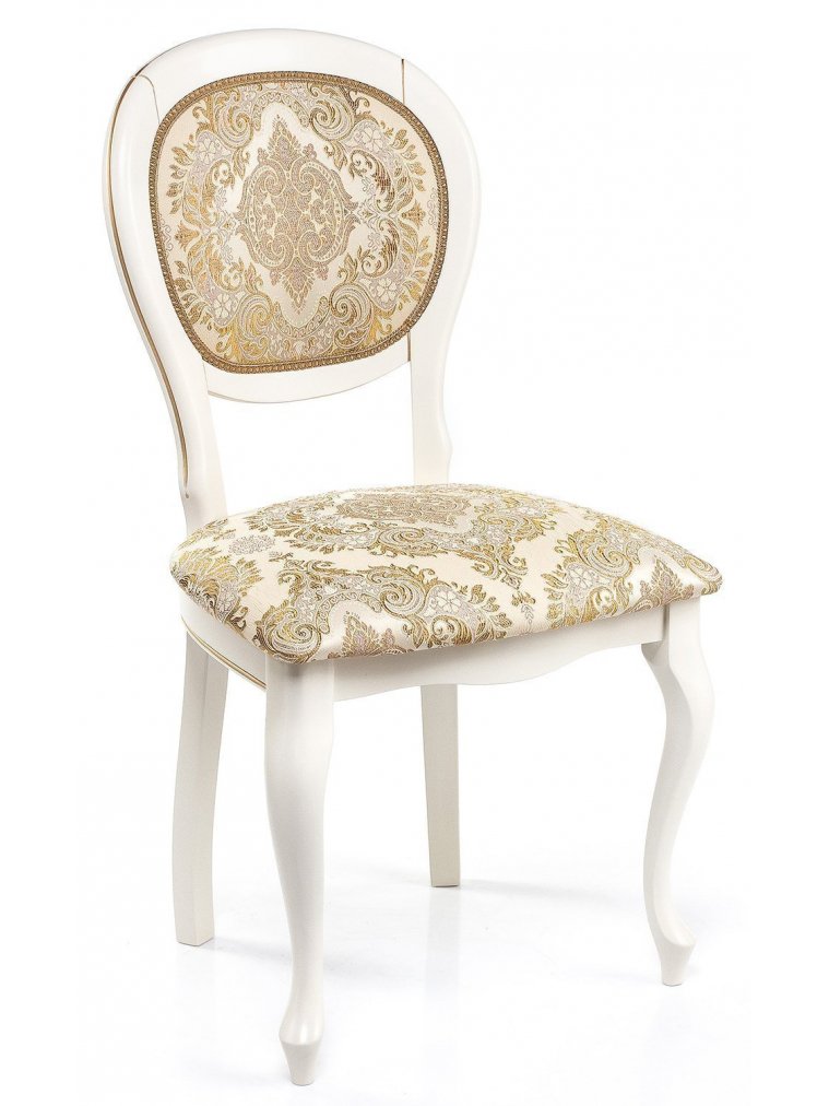 Стул Adriano молочный с патиной