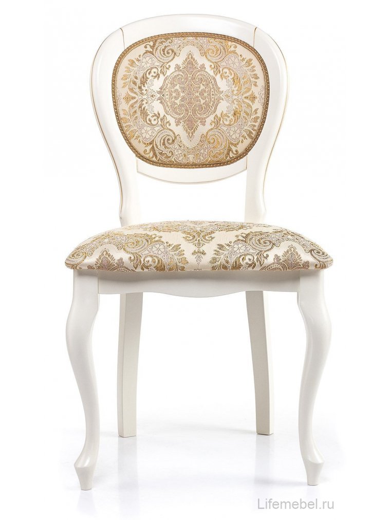 Стул Adriano молочный с патиной