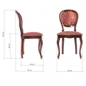 Деревянный стул Adriano