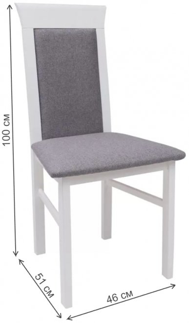 Деревянный стул Алла ткань пепельный
