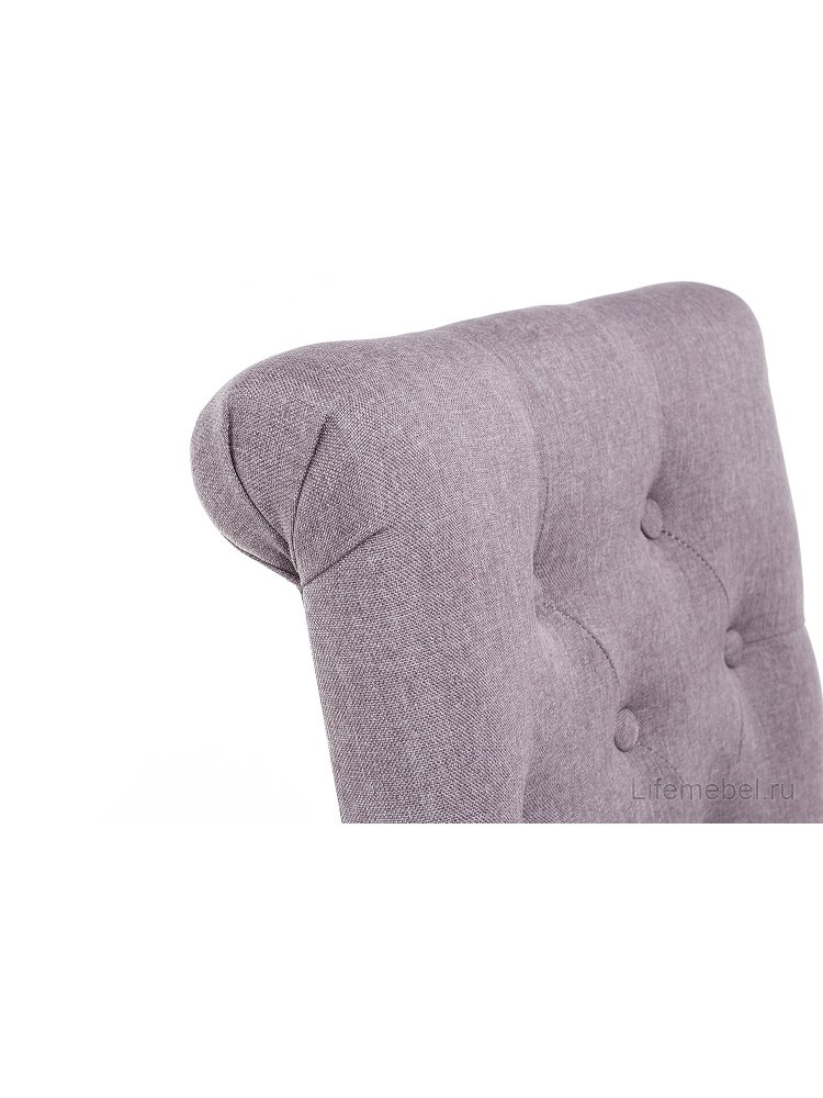 Стул Amelia white / fabric fog