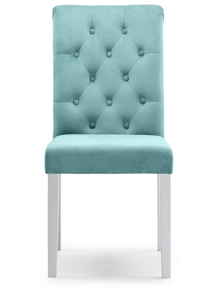 Стул Amelia white / fabric tiffany