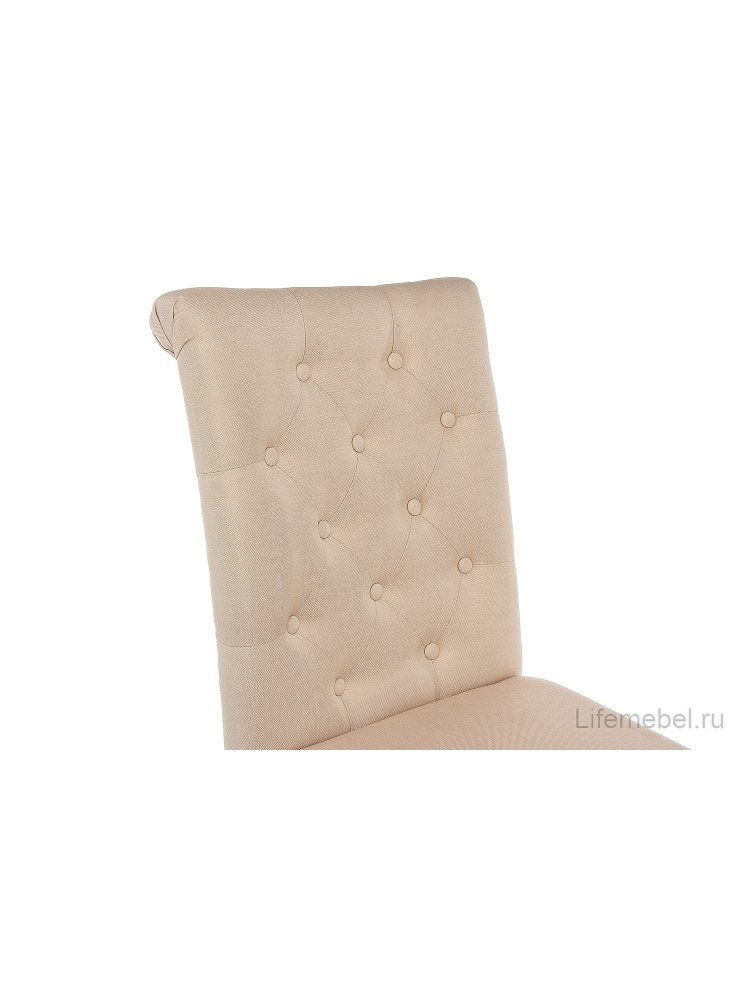 Стул Amelia white / fabric cream