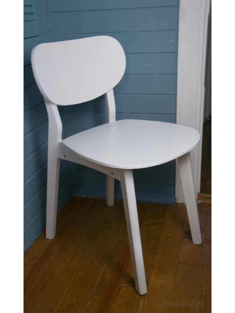 Деревянный стул Блюм белый