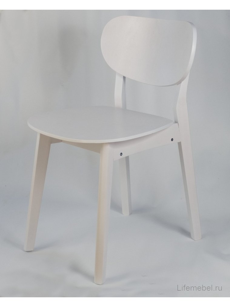 Деревянный стул Блюм белый