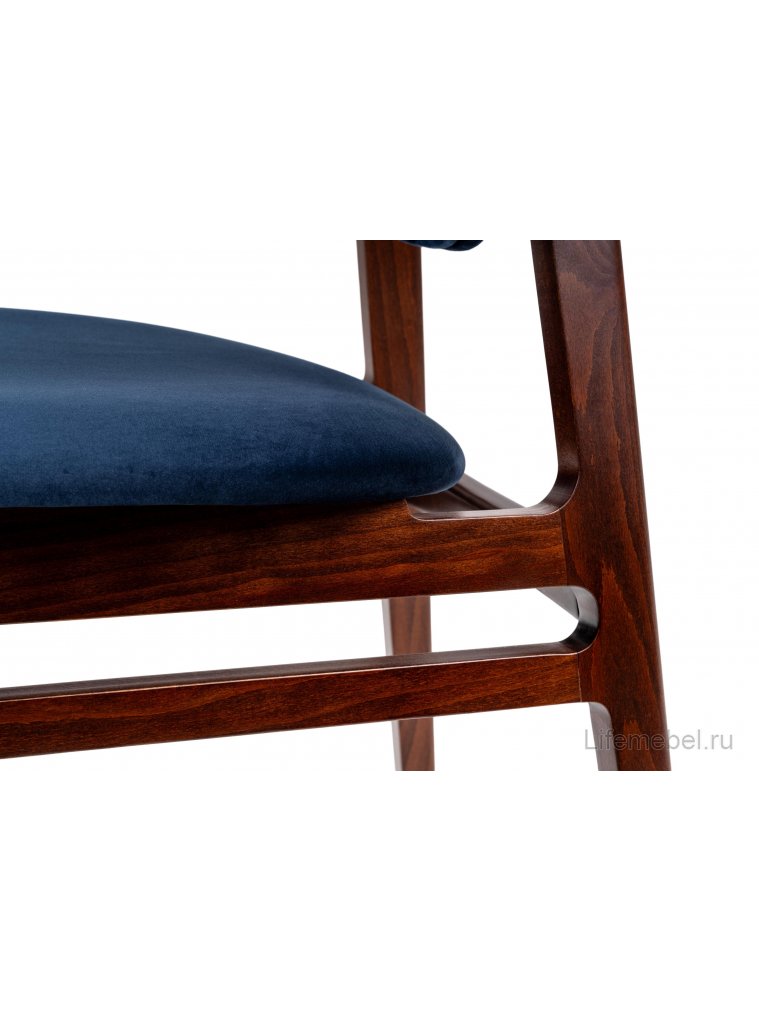 Деревянный стул Calipso blue / wood