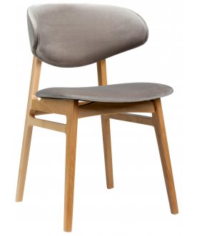 Деревянный стул Calipso heat gray / wood
