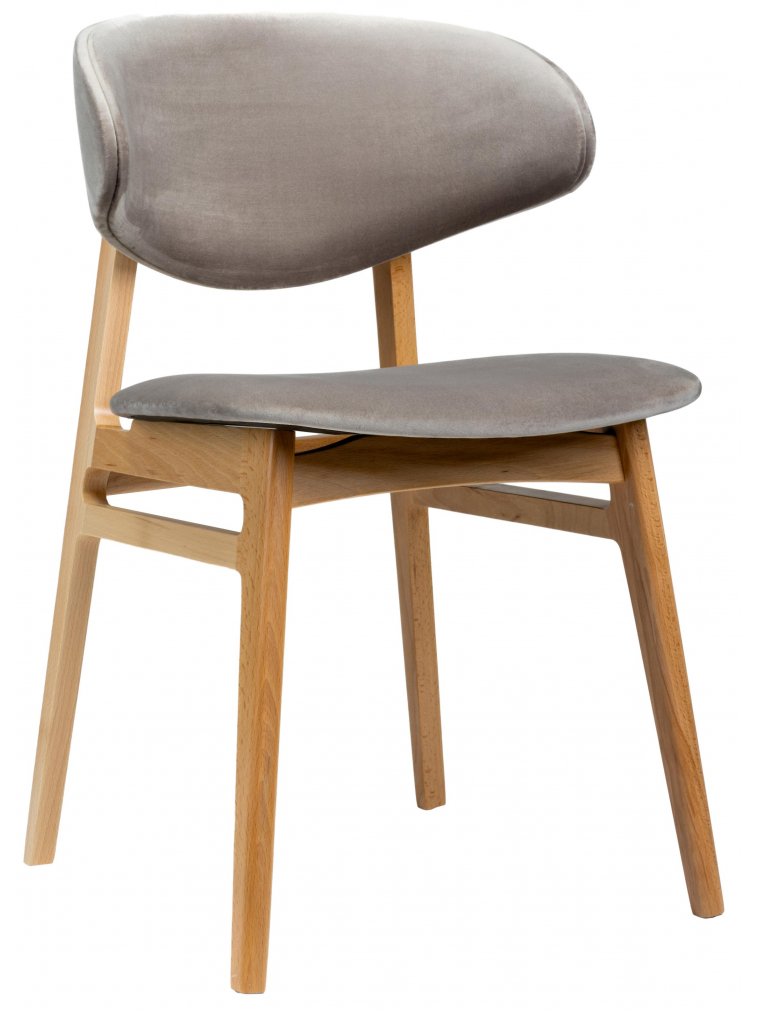 Деревянный стул Calipso heat gray / wood