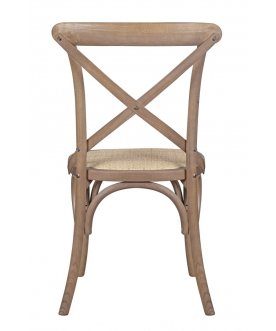 Стул Cross Back Brown