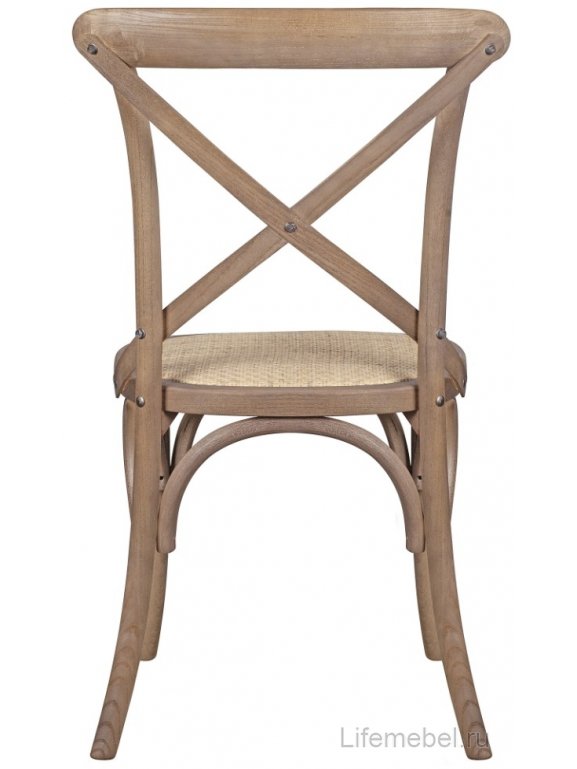 Стул Cross Back Brown