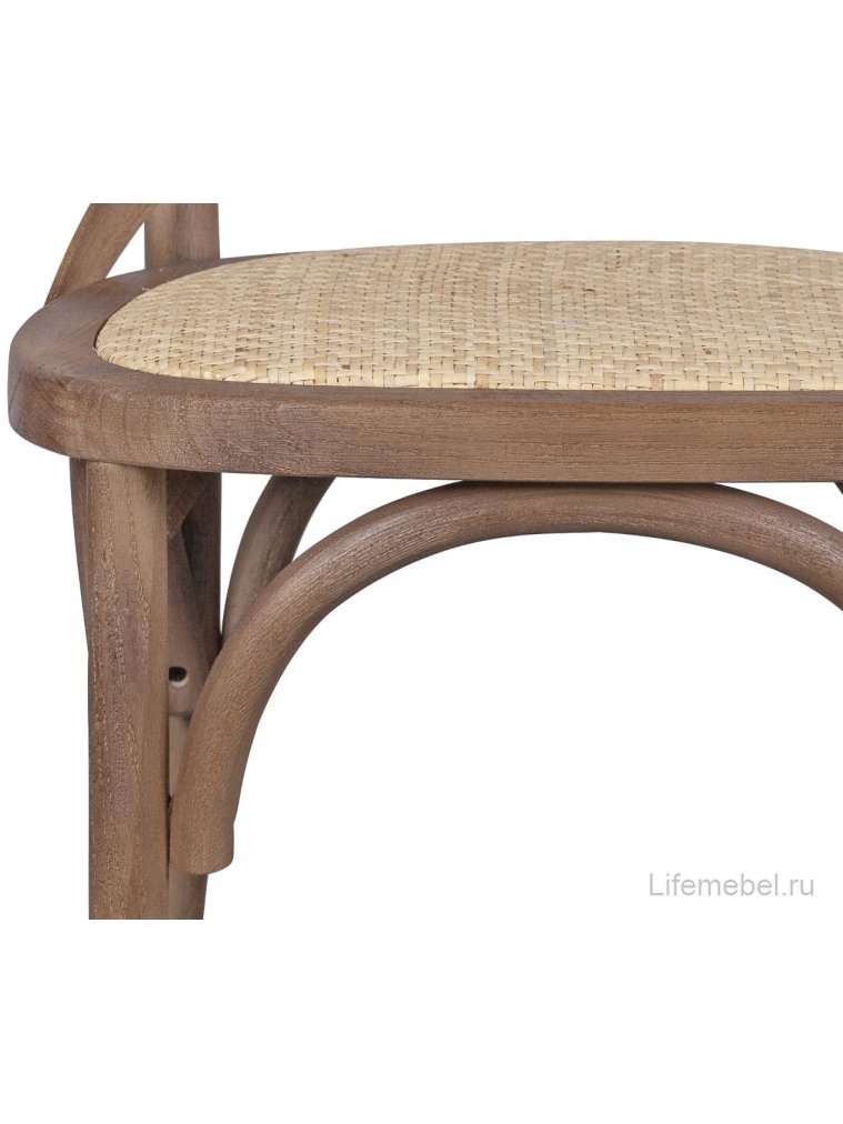 Стул Cross Back Brown