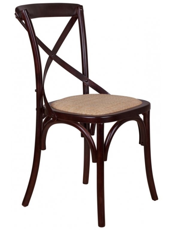 Стул Cross Back Chocolate