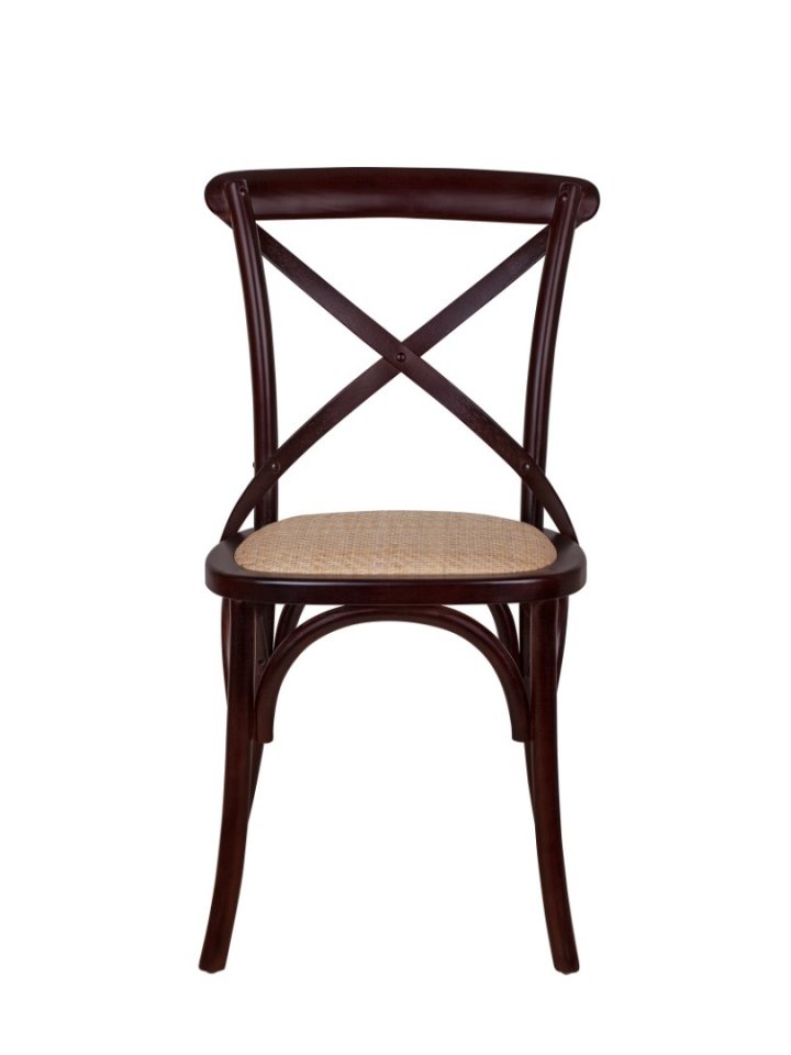 Стул Cross Back Chocolate