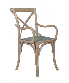 Стул Cross Back Old Arm