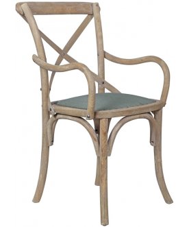 Стул Cross Back Old Arm