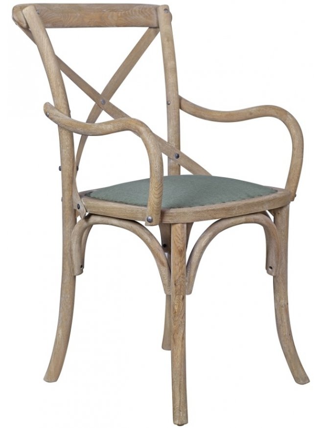 Стул Cross Back Old Arm