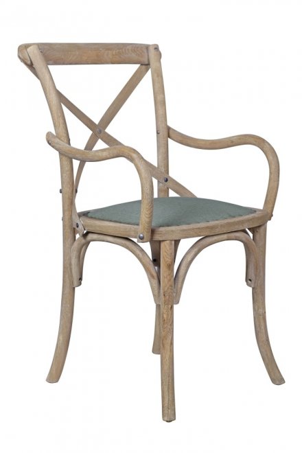 Стул Cross Back Old Arm