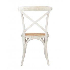 Стул Cross Back White Brush
