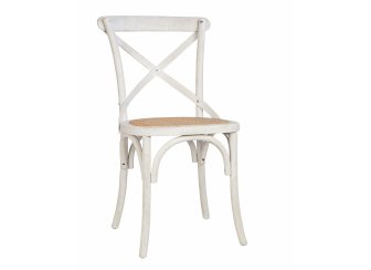 Стул Cross Back White Brush