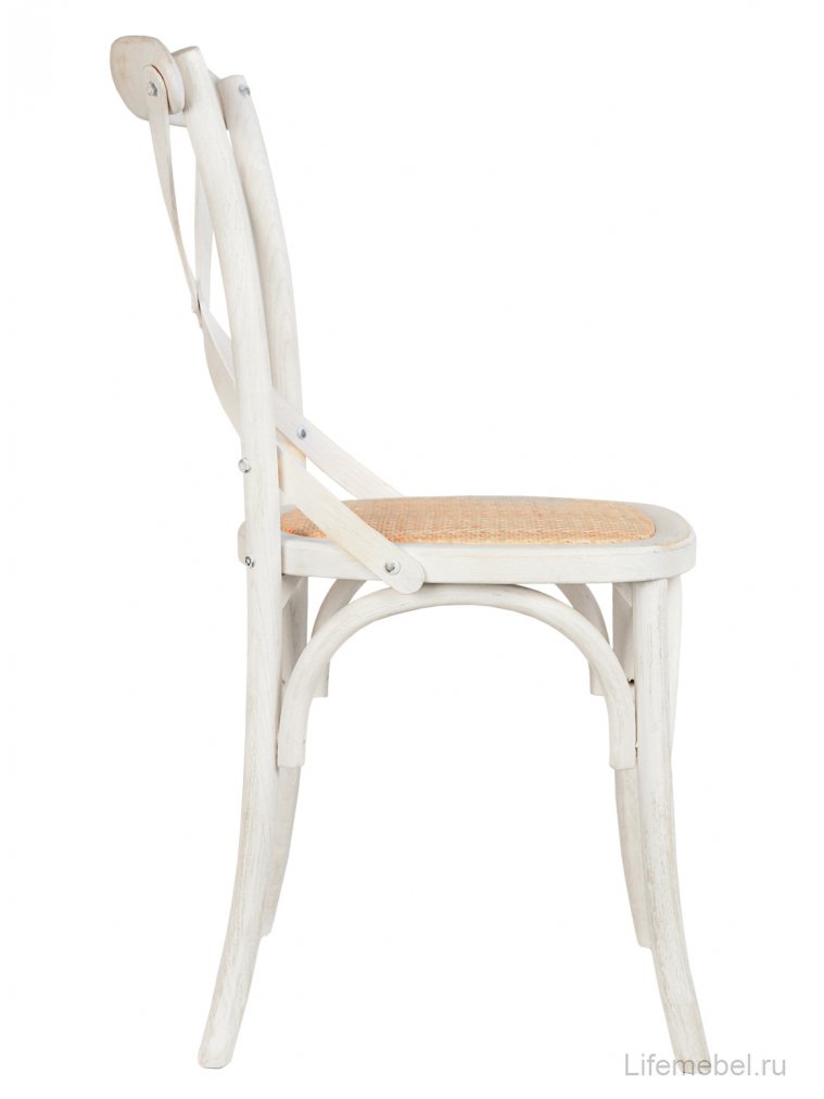 Стул Cross Back White Brush