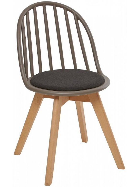 Стул деревянный Aster warm grey