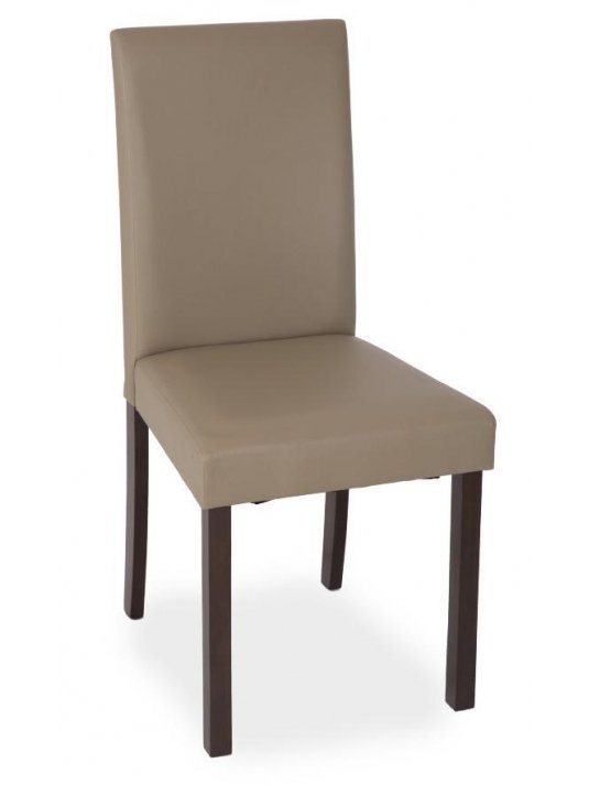 Стул деревянный LW100-PS wenge / beige (3594)