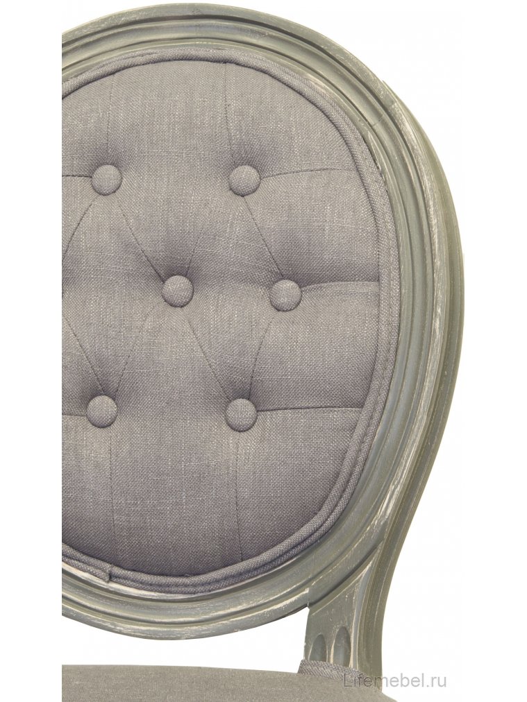 Стул деревянный Volker button grey