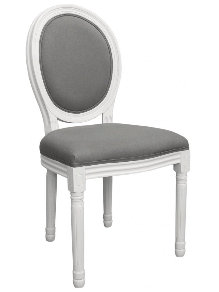 Стул деревянный Volker grey / white
