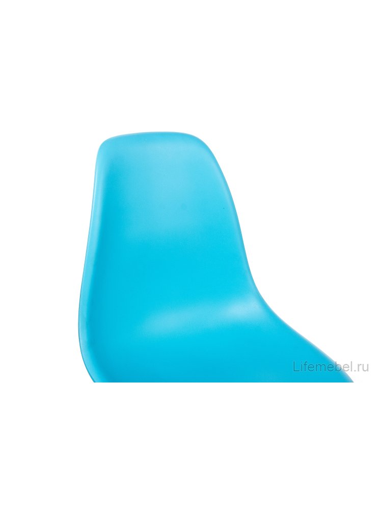 Стул Eames бирюзовый / деревянный каркас