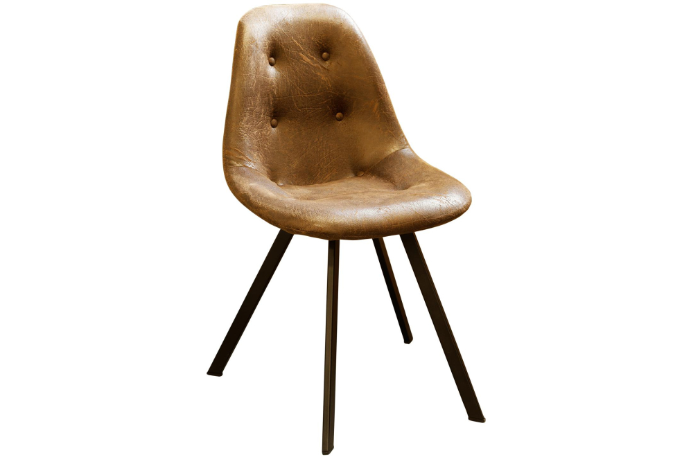 Деревянный стул Eames браун / loft