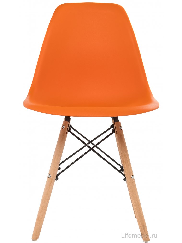 Стул Eames PC-015 оранжевый