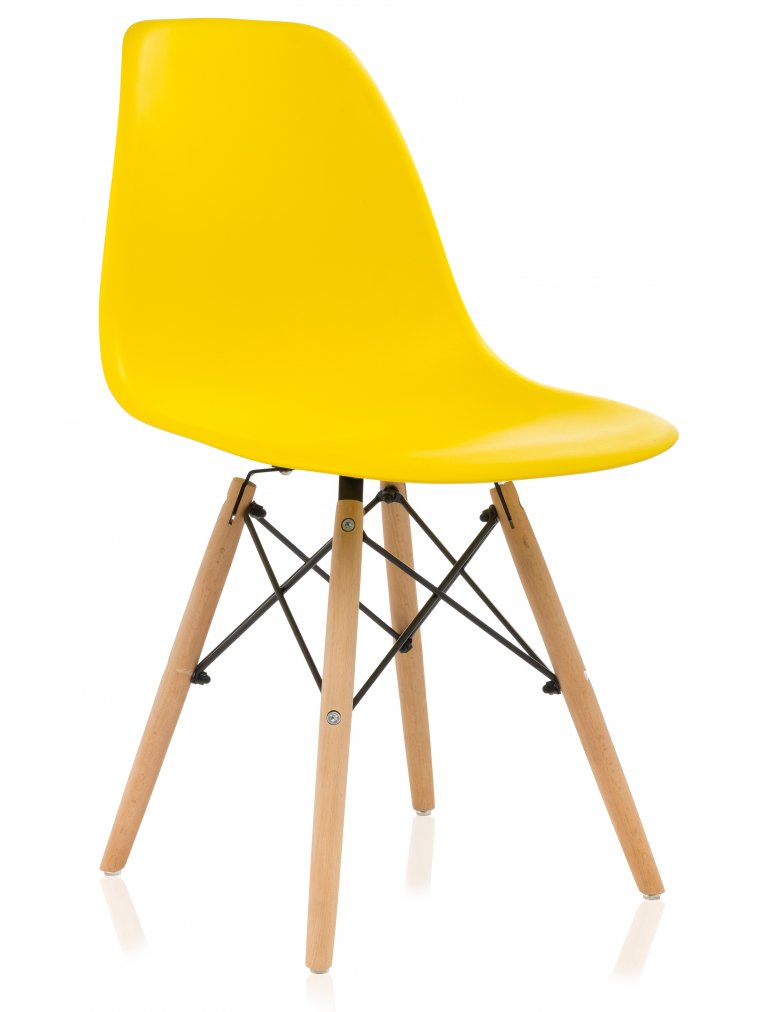 Стул Eames PC-015 yellow