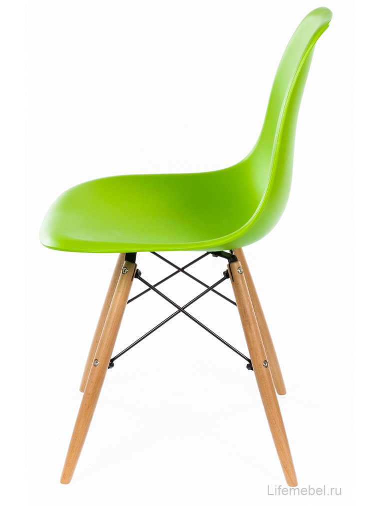 Стул Eames PC-015 зеленый