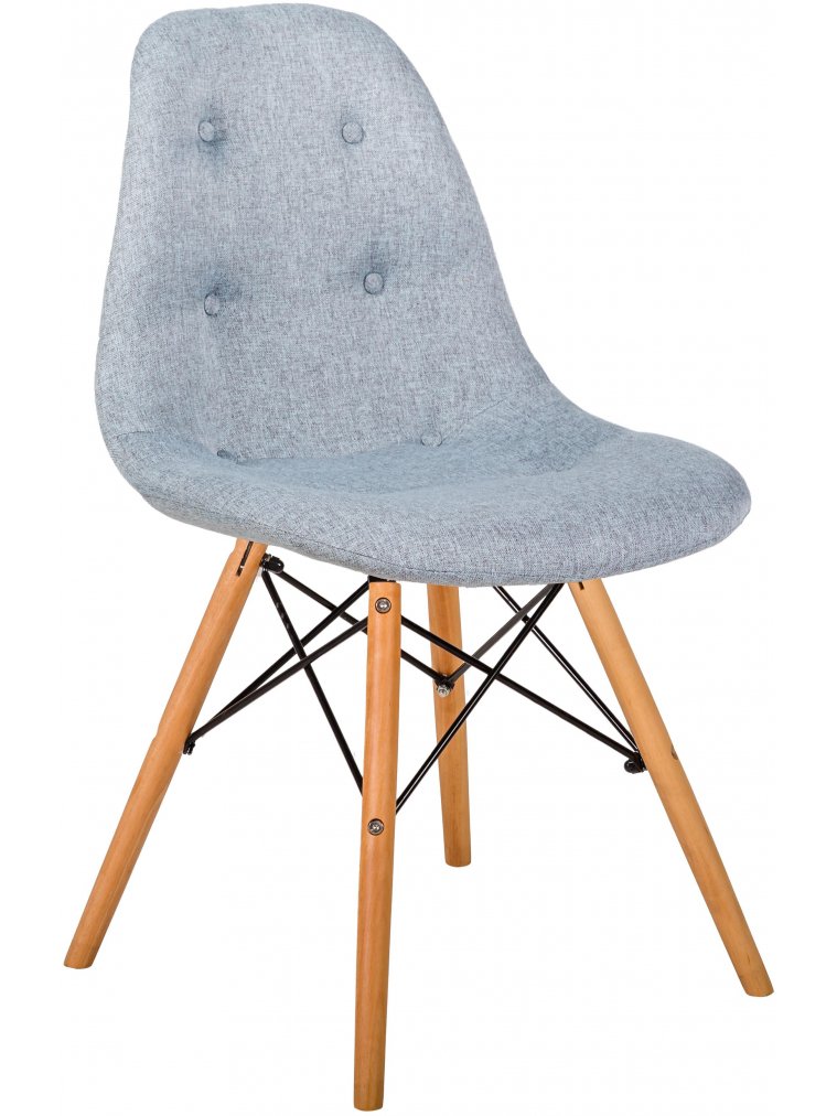 Деревянный стул Eames W Сканди грей