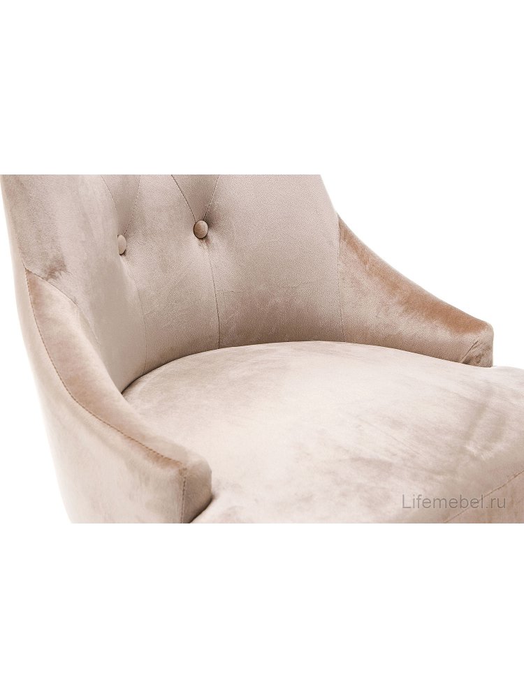 Стул Elegance dark walnut / fabric beige