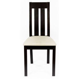 Стул EURO CB-2442YBH dark walnut / SWIC-Beige