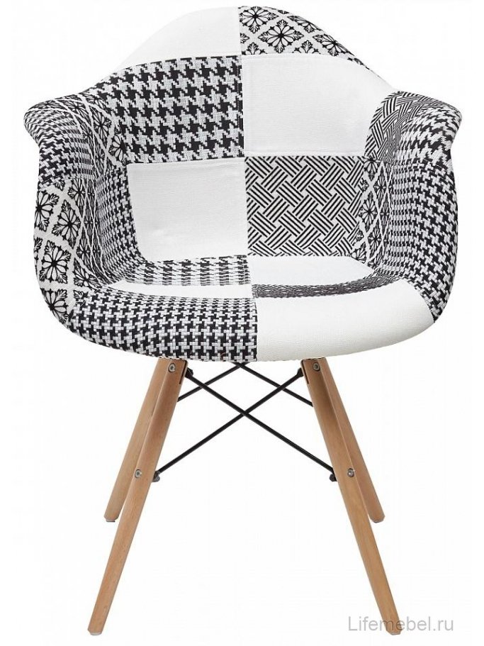 Стул Folk-1002 Patchwork-BW