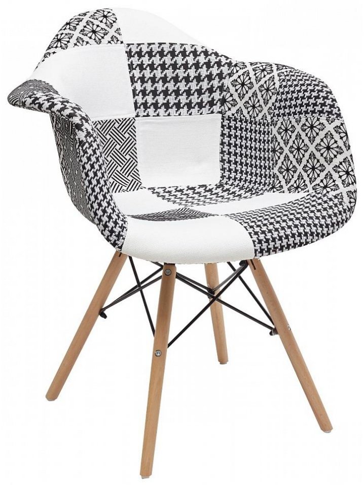 Стул Folk-1002 Patchwork-BW