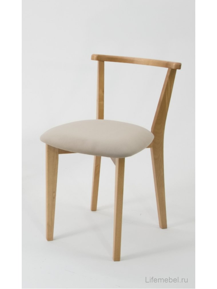 Деревянный стул Франк натуральное дерево / бежевый