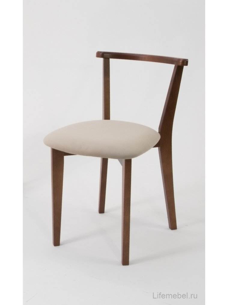 Деревянный стул Франк орех бежевый