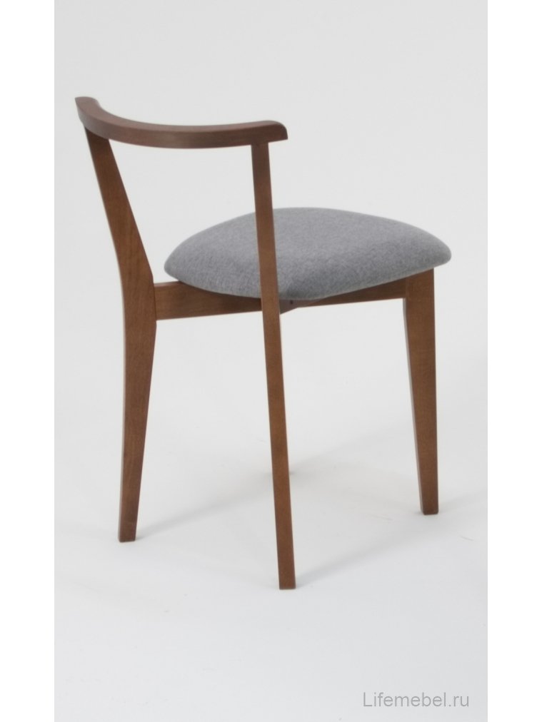 Деревянный стул Франк орех серый