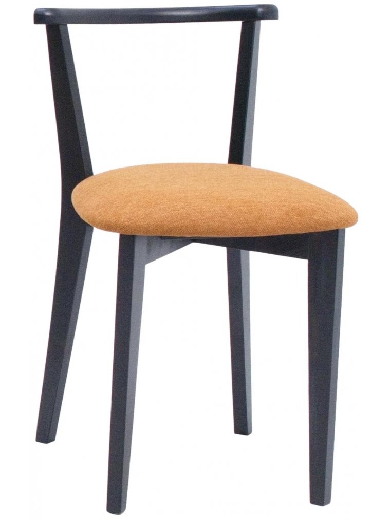 Деревянный стул Франк ПМ черный / карри
