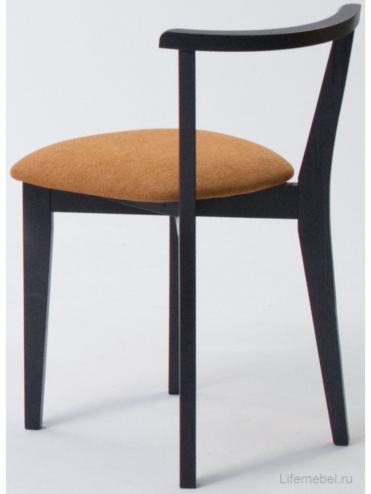 Деревянный стул Франк ПМ черный / карри