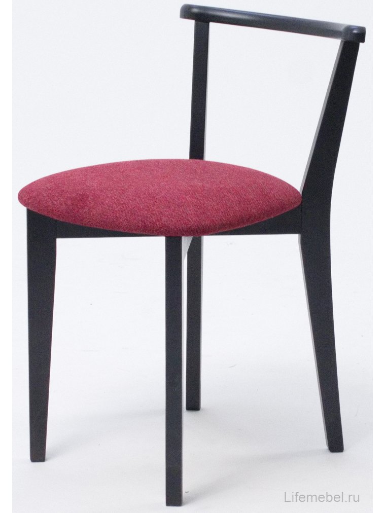 Деревянный стул Франк ПМ черный / красный